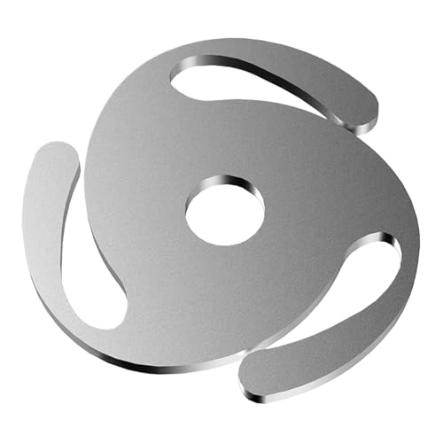 Adapter 45 U/min – Aufnahmeadapter 45 U/min, Umwandlungsblatt-Adapter mit 45 U/min für massive Aluminiumscheiben | Teile für die Drehtechnik