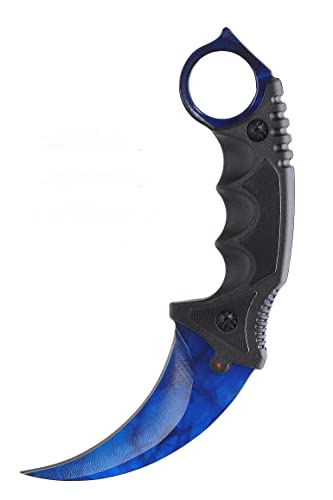 Generisch CS GO Karambit Elite - Doppler Sapphire - CSGO Knife Skin Counter Strike Global Offensive Jagdmesser Survival ARIKnives Generisch CS GO Karambit Elite - Doppler Sapphire - CSGO Knife Skin Counter Strike Global Offensive Jagdmesser Survival ARIKnives