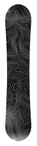 Black & White Topo Map Wrap