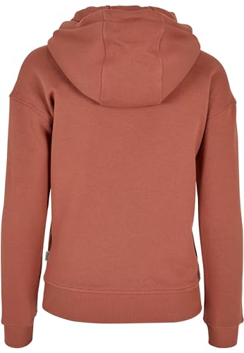 Urban Classics Damen Kapuzenpullover Ladies Organic Hoody Terracotta M