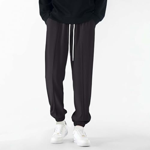 Boys Girls Solid Pants Jogger Sweatpants with Pockets Warm Kids Trousers Casual Pants Band Size4