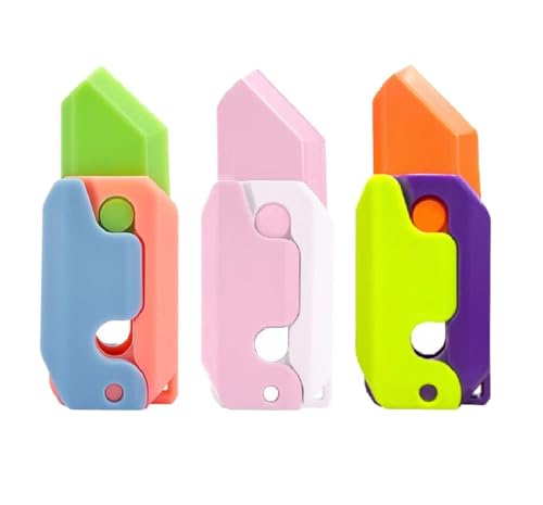 3D Printing Carrot Fidget Knife Toy