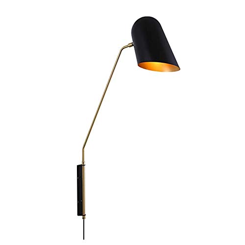 Applique murale nordique pivotante pour éclairer sans percer le plafond