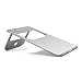 Satechi Lightweight Aluminum Portable Laptop Stand for MacBook, MacBook Pro, Microsoft Surface Pro and more (Silver)