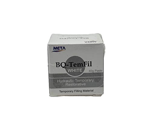 Meta BQ-Temfil, White, Dental Restorative Cavity Filling Material, 40g Paste