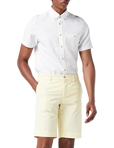 Hackett London Mens Sanderson Shorts, 041PASTEL Yellw, 34 Cover