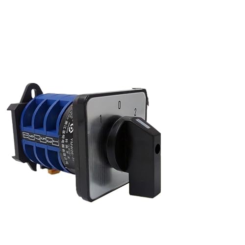Interrupteur de commutation rotatif LW26-32A rail DIN 6 sections
