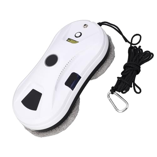 Robot Nettoyeur de Vitres, Planification Automatique de Routine, Puissance D'aspiration de 2800 Pa, Robot de Nettoyage de Vitres avec 8 Tissus, 100-240VAC (Prise UE)