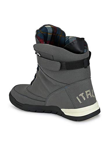 Image of Eego Italy Men's Premium High Top Boots (NR-6-GREY-10)