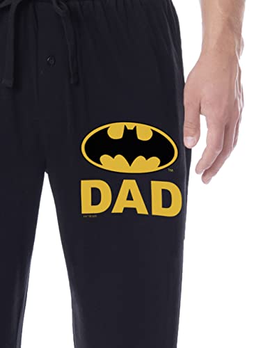 DC Comics Mens' Batman Character Father's Day Bat Dad Classic Sleep Pajama Pants2