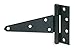 Tee Hinge, Steel, 4-1/2 in. L