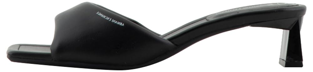 Armani Exchange Damen Schwarz Women's Dalia, Soft Band,Small Logo, Black, 37.5