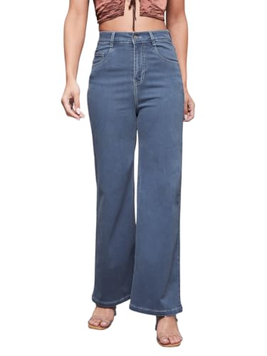 Image of Miss Chase Women's Skinny High Rise Cropped Stretchable Denim Jeans