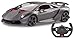Produktbild JAMARA 402112 Lamborghini Sesto Elemento 1:14 2,4GHz-offiziell lizenziert, detailgetreuer Innenraum, originalgetreue Lackierung, ferngesteuertes RC Auto, grau