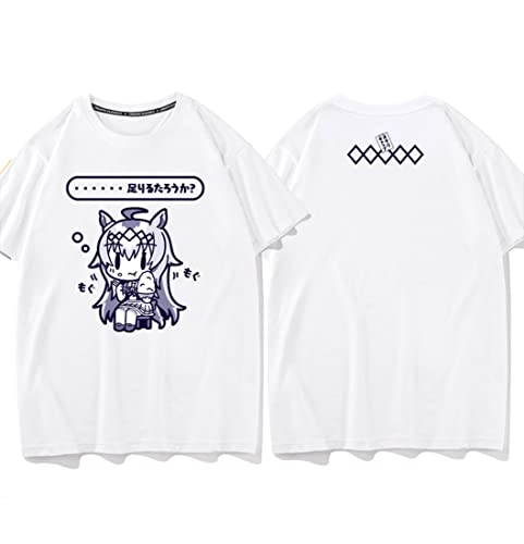 ウマ娘 プリティーダービー オグリキャップ Tシャツ 半袖 ティーシャツ カットソー 大きいサイズ プリント カジュアル アニメウエア 学生用 大人用 青少年 レディース メンズ 夏服 通勤 通学 XL