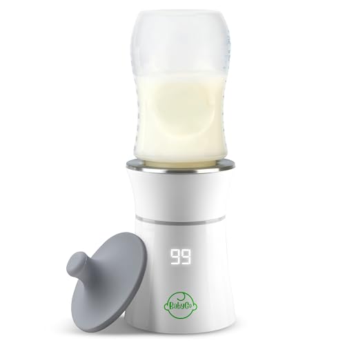 Image of BabyGo Portable Bottle Warmer - Compact Design & Easy to Use, Portable Bottle Warmer for Travel, Perfect for Travel and On The Go, Bottle Warmer On The Go