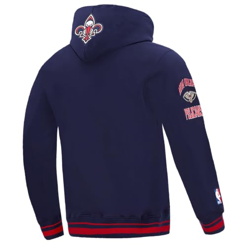 Image of Pro Standard Mens NBA Retro Classics Brushed Back French Terry Pull Over Hoodie