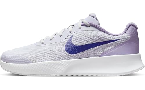 Nike Vapor Lite 3 Women's Hard Court Tennis Shoes (FZ2156-500, Amethyst Tint/White/Hydrangeas/Deep Night)