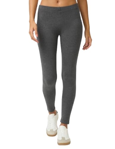 No nonsense Women's Leggings - Soft Cotton Feel, Comfortable & Perfect for Layering, Gentle Elastic...