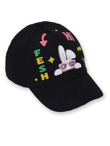 Image of PASSION PETALS Summer Dino Rockstar Baseball Cap for Kids Boys and Girls 2-4Years