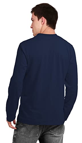 Image of fanideaz Men's Cotton Full Sleeve Henley T Shirts for Men