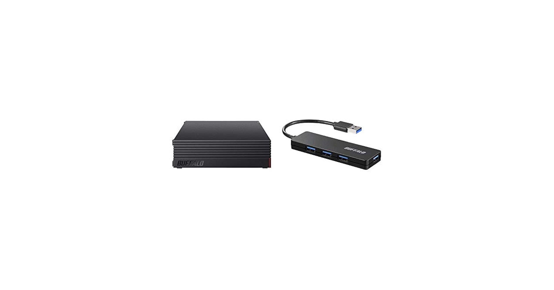 Buffalo - BUFFALO 外付けハードディスク 8TB テレビ録画/PC/PS4/4K対応 バッファロー 外付けハードディスク 8TB テレビ録画/PC/PS4/4K