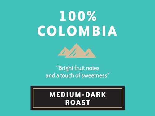 Image of Community Coffee 100% Colombia 10 Count Coffee Pods, Medium-Dark Roast, Compatible with Keurig 2.0 K-Cup Brewers, 10 Count (Pack of 1)