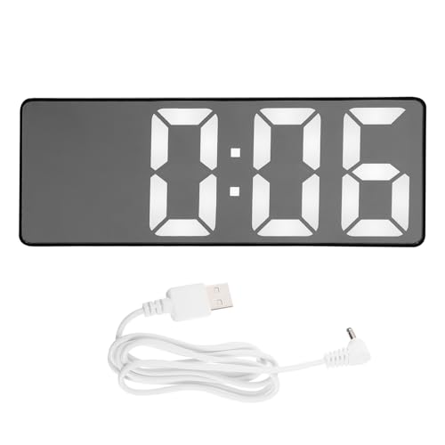 GANAZONO ���ʎd�グ�~���[�N���b�N LED�f�W�^���ڊo�܂����v ���@�\�f�X�N�N���b�N �Q�� ���r���O �I�t�B�X�p�C���e���A�����Z�b�g 1Set