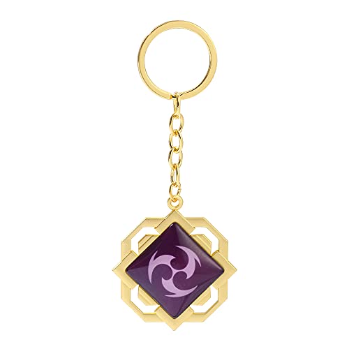Genshin Impact Vision Luminous Keychains - Hot Game Project Cosplay Pendant Keyring Accessories
