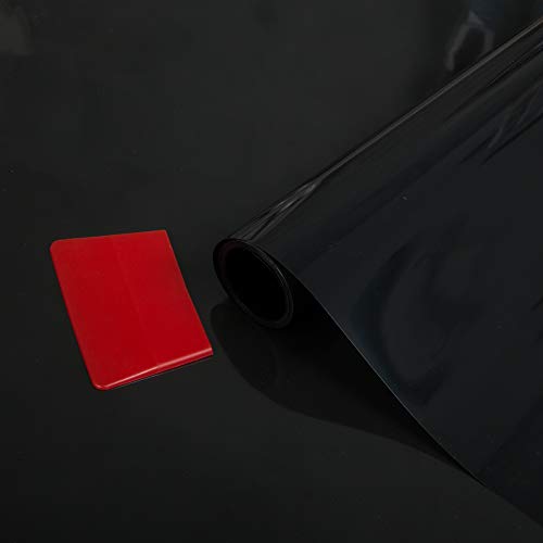 d-c-fix Lámina tintada adherencia estática (90x200cm) Lámina solar para ventanas interior, 99% protección UV, anti-calor, oscurecedora, lámina térmica ideal para ventanas y puertas de cristal