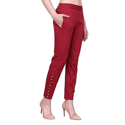 Image of POPWINGS Women's Relaxed Fit Trousers