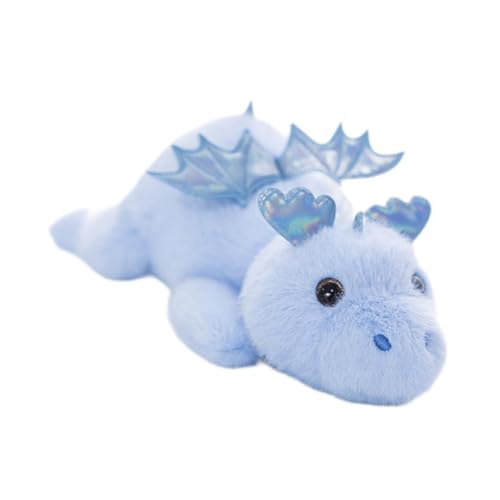 Zxpjkyu Peluche de Juguete Muñeca Peluche Relleno Animal de Felpa Suave Coleccionable para Niños Fanáticos Amantes de Muñecos Oficina Sala Coche, Azul