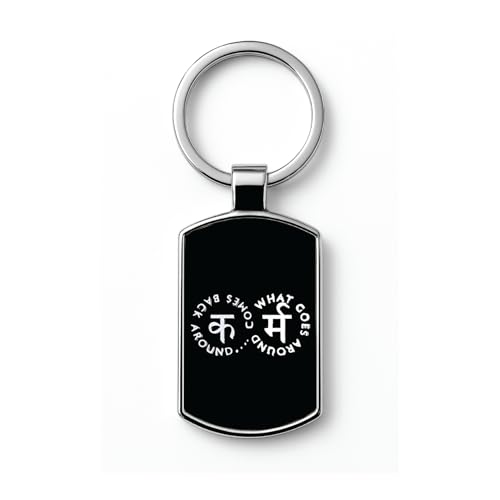 Image of Premium Printed Metal Keychain for Men & Women | High-Definition Artwork Print | Durable Key Ring for Car, Bike, Home & Office Keys | Stylish Decorative Key Holder Gift