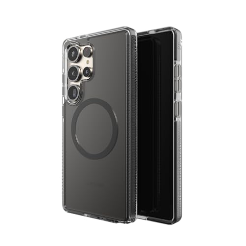 Coque en Graphène pour Samsung S25 Ultra ZAGG Snap haute résistance Midnight de 6,8"