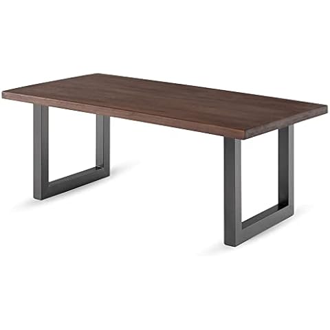 COMIFORT Mesa de Comedor Madera Roble - Mueble para Salon Oficina Despacho Cover