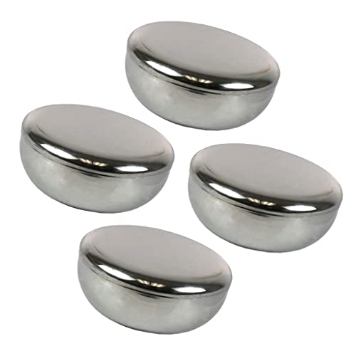 Baoblaze 4x Riz Coréen En Acier Inoxydable avec Couvercle de Récipient Alimentaire A