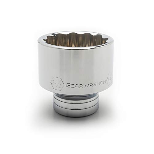 GEARWRENCH 1 Drive 12 Point Standard SAE Socket 2-15/16 - 83421