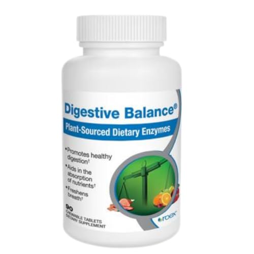 Roex Vitamins | Digestive Balance | Absorbs Nutrients | Dietary Supplement | Chewable Tablets | 90 Count Roex Vitamins | Digestive Balance | Absorbs Nutrients | Dietary Supplement | Chewable Tablets | 90 Count