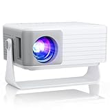 AKIYO Mini Proyector Portátil con Tripode, 6500 Lúmenes