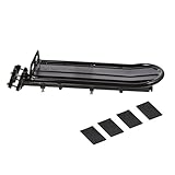 HONMEET Alforjas Traseras para Bicicletas de Material Resistente al Desgaste Portaequipajes Flexible Portaequipajes para Bicicletas
