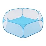 Fockety Parque Infantil Plegable y Transpirable para Mascotas, Tienda Interactiva Resistente y Duradera para Mascotas Pequeñas, Jaula Portátil de Fácil Acceso para Madres de, Adecuada para Dueños