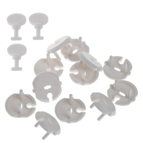 Prise Standard Française Cache Protection et pour Clé Set Bébé Enfant de 12 Pièces Prise 3 Pièces pour Clé ABS