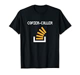 Copier Coller Design pour les programmeurs qui aiment coder sur PC ou ordinateur. Chaque développeur de logiciel va adorer ce design cool de codeur pour les scientifiques informatiques.