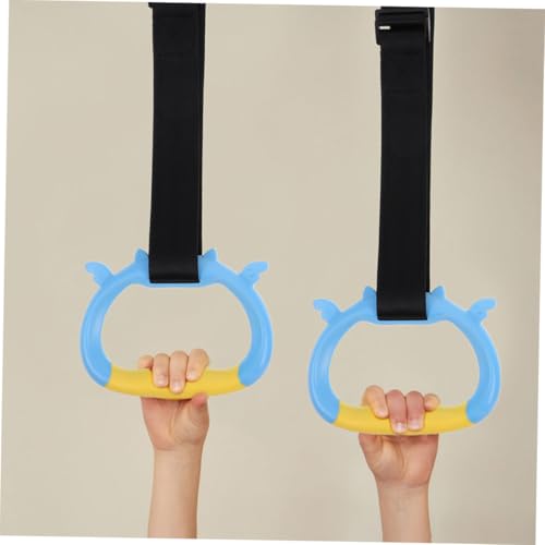 Anillas para ejercicios de gimnasia ajustables para niños y niñas miniatura 6
