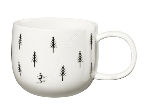 ASA Joy Snow Tracks Henkelbecher Skiing 400 ml