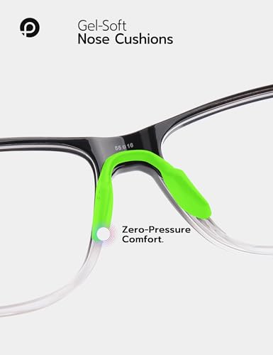 Image of 2 Pieces Replacement Nose Pads for Oakley Activate OX8173 / Activate Asian Fit OX8169F - Green + Black Asian Fit