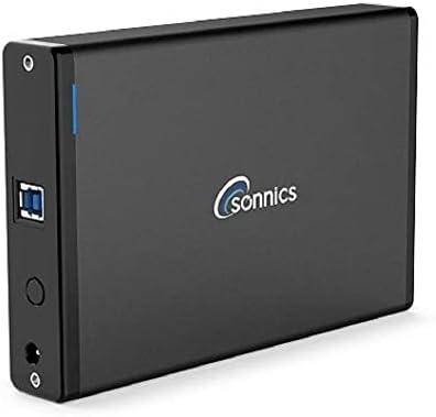 Sonnics 4TB External Hard Drive USB 3.0 High Speed for XBOX ONE / PS4 / Windows PC/Mac