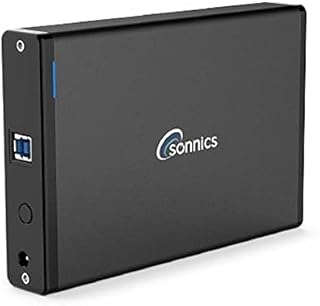 Sonnics 4TB External Hard Drive USB 3.0 High Speed for XBOX ONE / PS4 / Windows PC/Mac