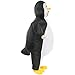 Spooktacular Creations Halloween Inflatable Penguin Costume, Air Blow Up Suit Full Body Deluxe Set for Adult Cosplay Themed Parties, X-Large(75In)