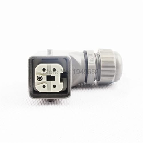 Heavy Duty Connectors HDC-HA-004-1 F/M 4+1pin 5pin 10A Industrial Rectangular Aviation Connector Plug miniatura 4